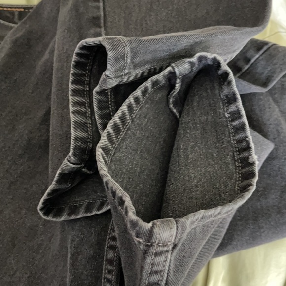 Levi’s 505 Black Regular Fit StraightLeg Jeans - Picture 10 of 11